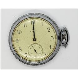 ELGIN OPEN FACE POCKET WATCH