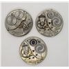 Image 2 : 3-POCKET WATCH MOVEMENTS FOR PARTS