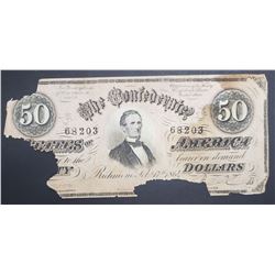 $50 CONFEDERATE STATES of AMERICA