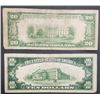 Image 2 : 1934s FEDERAL RESERVE NOTES $20 & $10