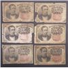 Image 1 : 6 1874 10c FRACTIONAL NOTES