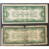 Image 2 : 2-FUNNY BACK SILVER CERTS 1928 A&B