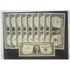Image 1 : 10-AU/CU SILVER CERTIFICATES 1950's