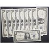 Image 1 : 10-1957 $1 AU/CU SILVER CERTS