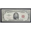 Image 1 : 1963 CU $5 RED SEAL U.S. NOTE