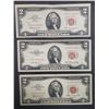 Image 1 : 3-$2 RED SEAL STAR NOTES