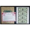 Image 1 : 2003 UNCUT SHEET $2 FED RSV NOTES