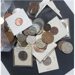 5 pounds FOREIGN COINS - GREAT MIX