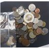 Image 1 : 5 pounds FOREIGN COINS - GREAT MIX