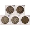 Image 1 : Lot of (5) 1934-S $1 Peace Silver Dollar Coins