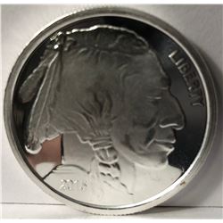 1 TROY OZ 2015 BUFFALO SILVER ROUND .999 FINE SILVER
