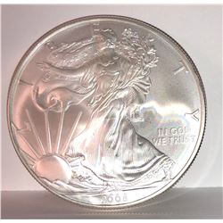 2008 BU SILVER EAGLE BURNISHED FINISH