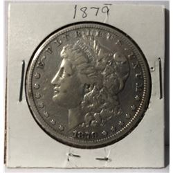 1879 MORGAN SILVER DOLLAR