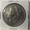 Image 1 : 1891-O MORGAN SILVER DOLLAR
