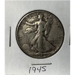 1945 LIBERTY HALF DOLLAR
