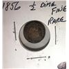 Image 1 : 1856 SEATED LIBERTY HALF DIME