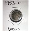 Image 1 : 1853-0 SEATED LIBERTY HALF DIME