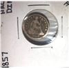 Image 1 : 1857 SEATED LIBERTY HALF DIME
