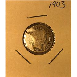 1903 BARBER DIME