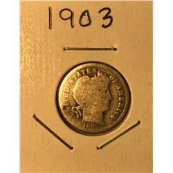 1903 BARBER DIME
