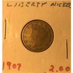 1907 LIBERTY V NICKEL