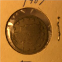 1907 LIBERTY V NICKEL