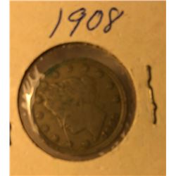 1908 LIBERTY V NICKEL