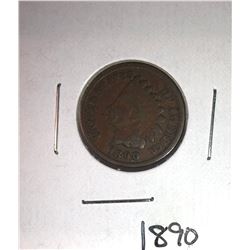 1890 INDIAN HEAD CENT