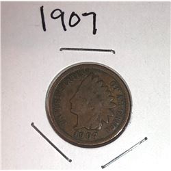 1907 INDIAN HEAD CENT