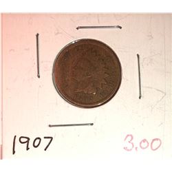 1907 INDIAN HEAD CENT