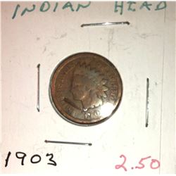 1903 INDIAN HEAD CENT