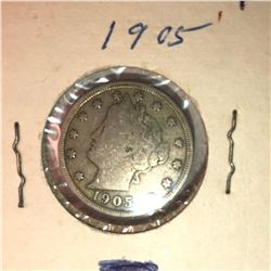 1905 LIBERTY V NICKEL