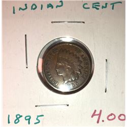 1895 INDIAN HEAD CENT