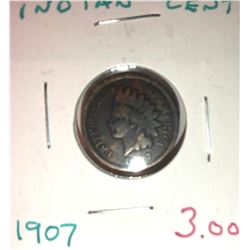 1907 INDIAN HEAD CENT