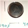 Image 1 : 1905 INDIAN HEAD CENT