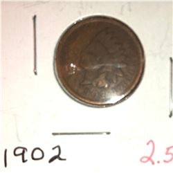1902 INDIAN HEAD CENT