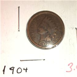 1904 INDIAN HEAD CENT