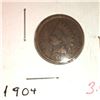 Image 1 : 1904 INDIAN HEAD CENT