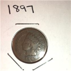 1897 INDIAN HEAD CENT