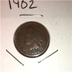 1902 INDIAN HEAD CENT