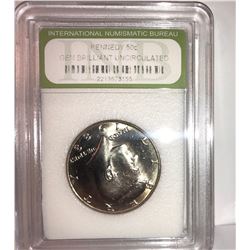 1988-D GEM BU HALF DOLLAR