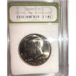 1776-1976 GEM BU HALF DOLLAR