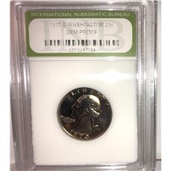 1970-S GEM PROOF GUARTER