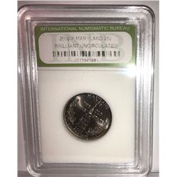 2000-P BU MARYLAND QUARTER