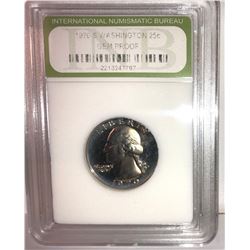 1970-S GEM PROOF GUARTER