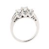 Image 4 : 1.00 ctw Diamond Ring - 14KT White Gold