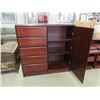 Image 2 : Dresser & 2 Night Stands with Pull Out Trays