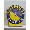 Image 1 : 1993 Camel Lights Wall Clock - 20" x 22"
