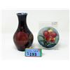 Image 1 : Vintage 6" Moorcroft Pomegranate Vase & More