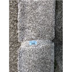 8' x 10' Grey Speckled Shag Area Carpet